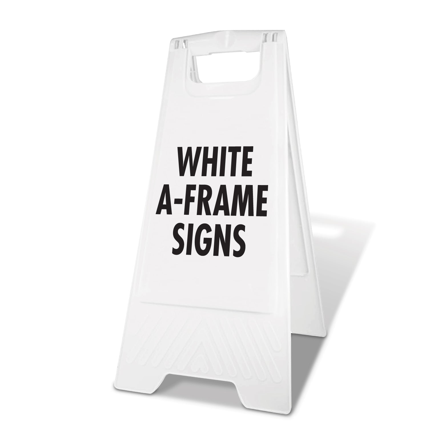 White A-Frame Signs – New Signs