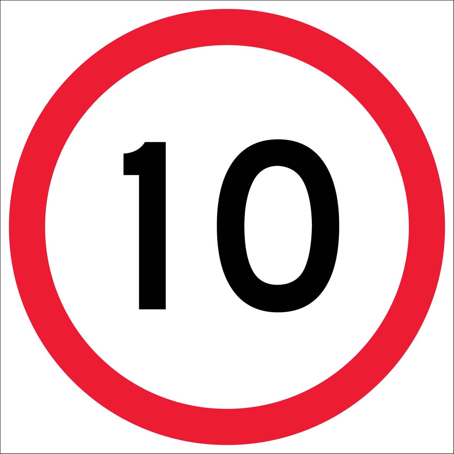 10km Multi Message Traffic Sign