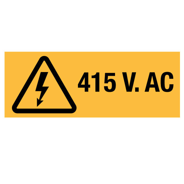 415 V AC Decal