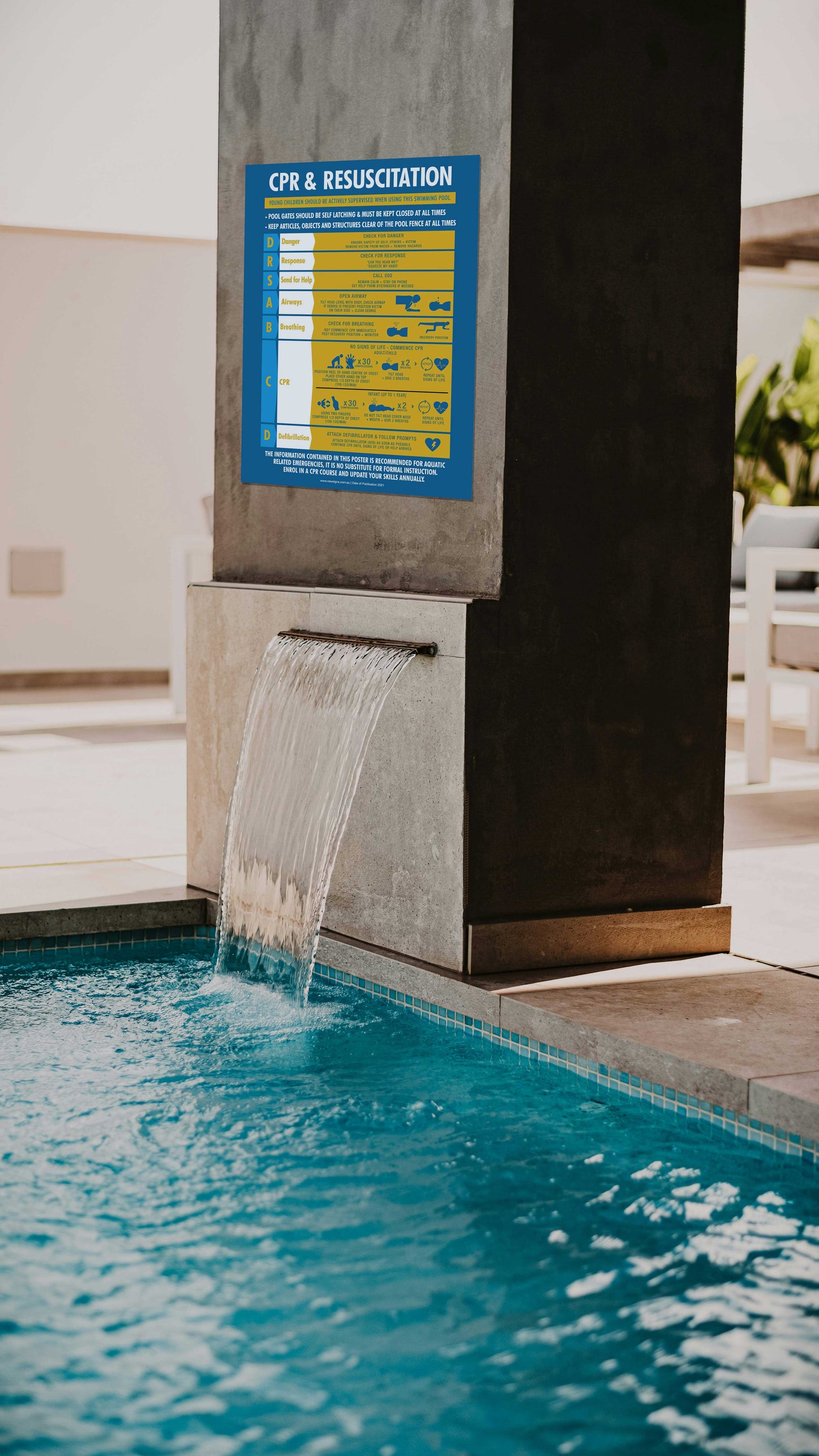 CPR Resuscitation Guide 9 Sign