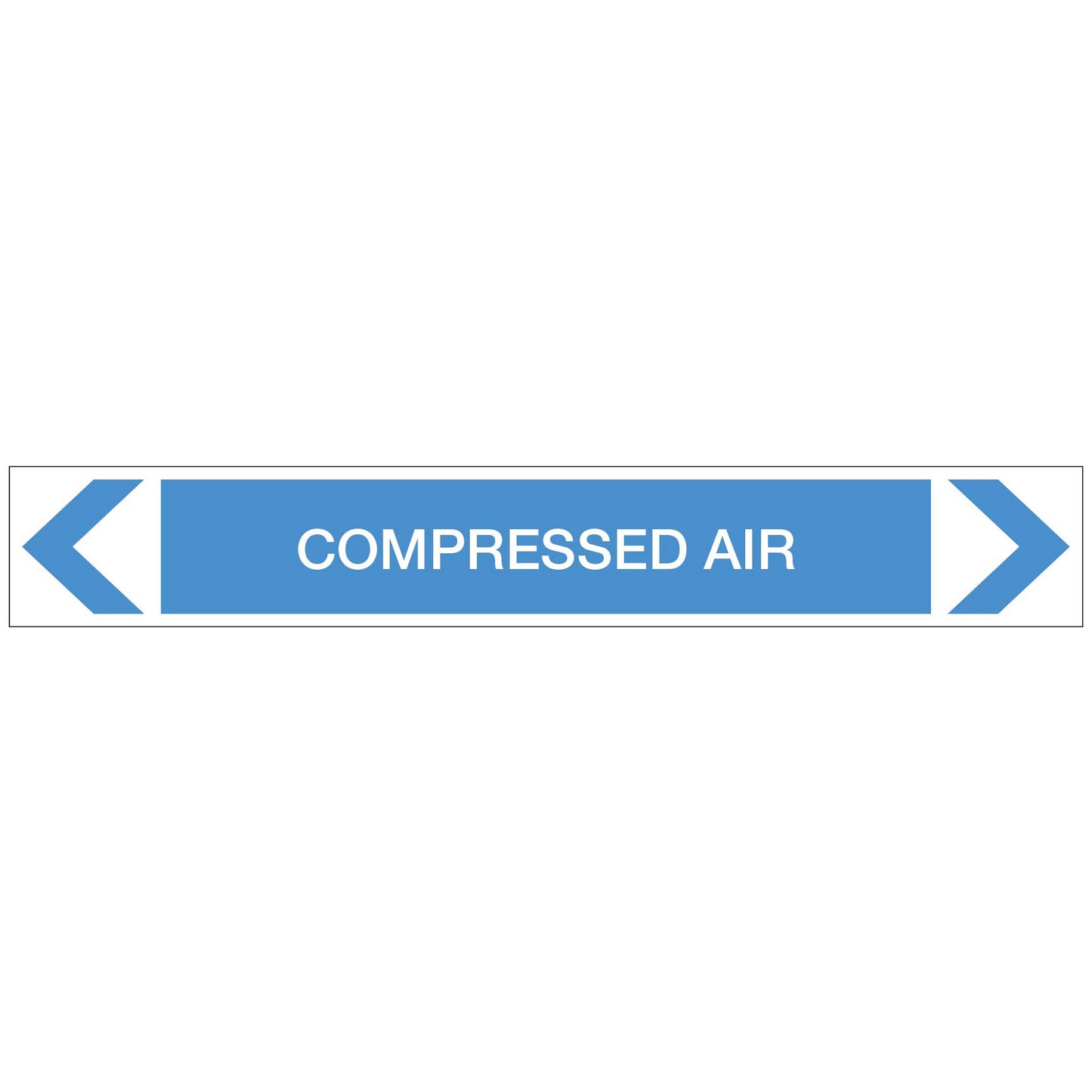 Air - Compressed Air - Pipe Marker Sticker