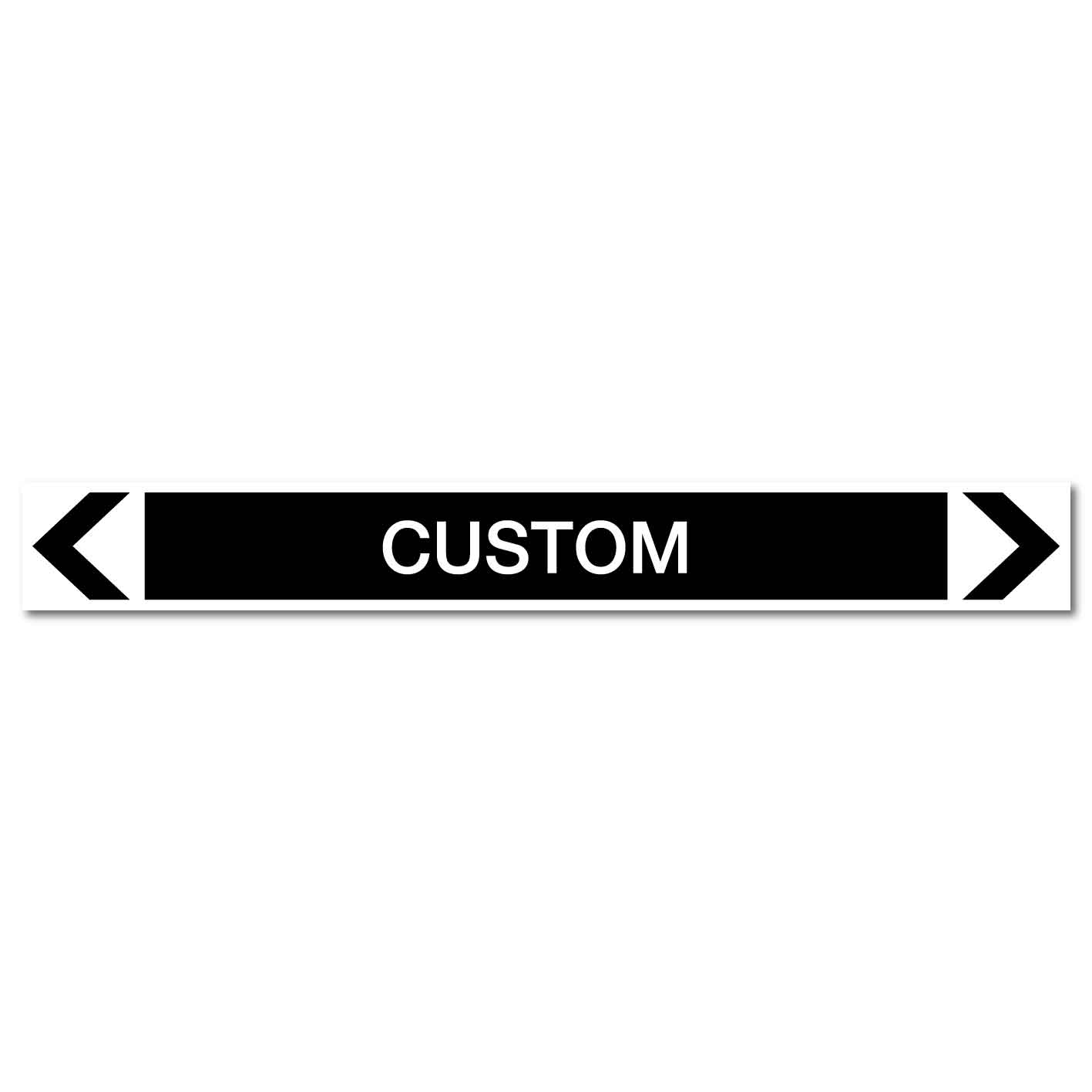 Miscellaneous - Custom - Pipe Marker Sticker