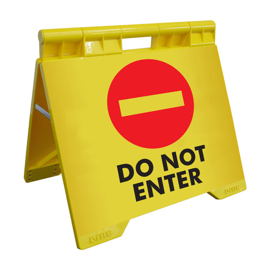 Do Not Enter - Evarite A-Frame Sign