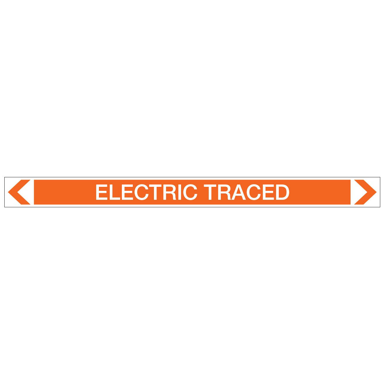 Electrical - Electric Traced - Pipe Marker Sticker
