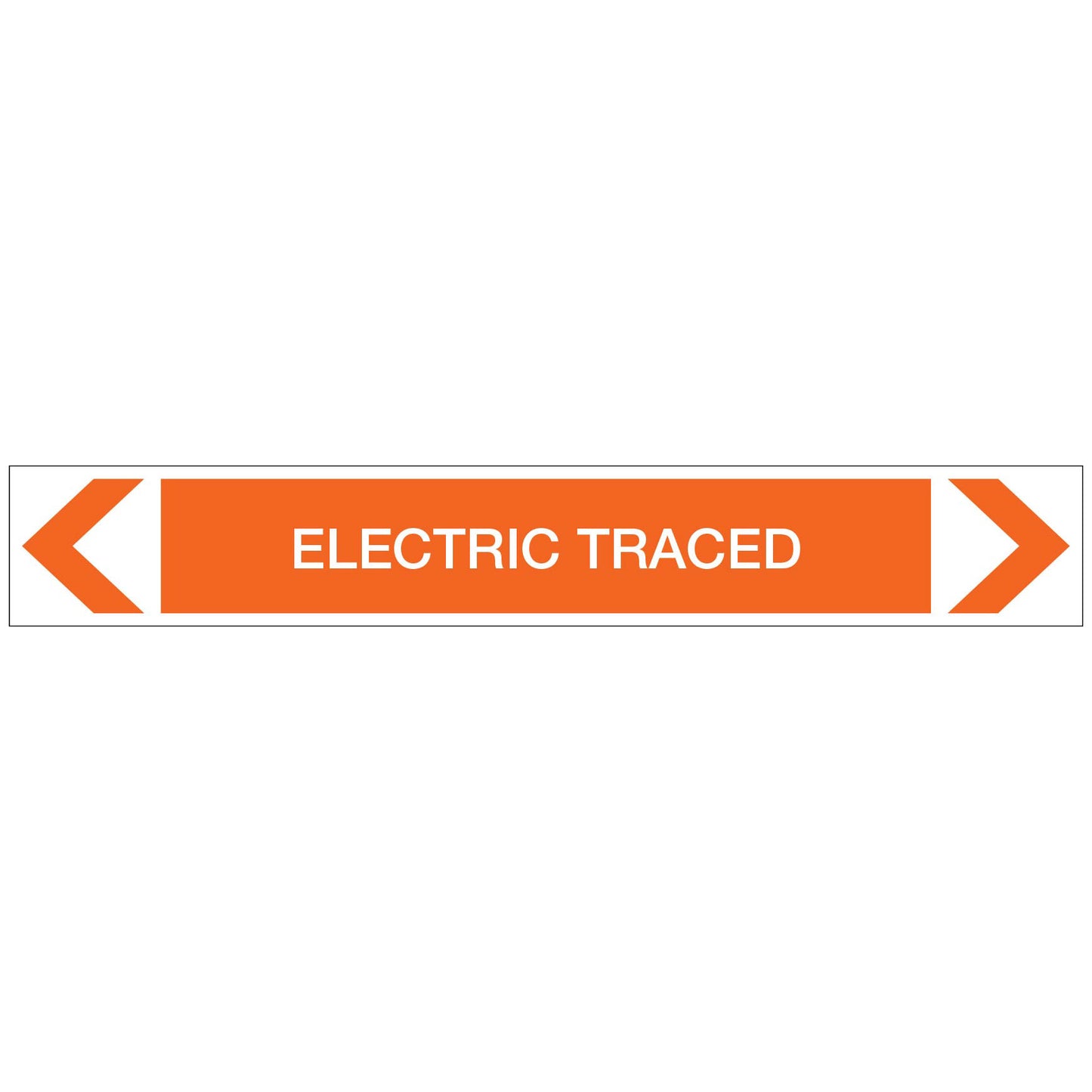 Electrical - Electric Traced - Pipe Marker Sticker