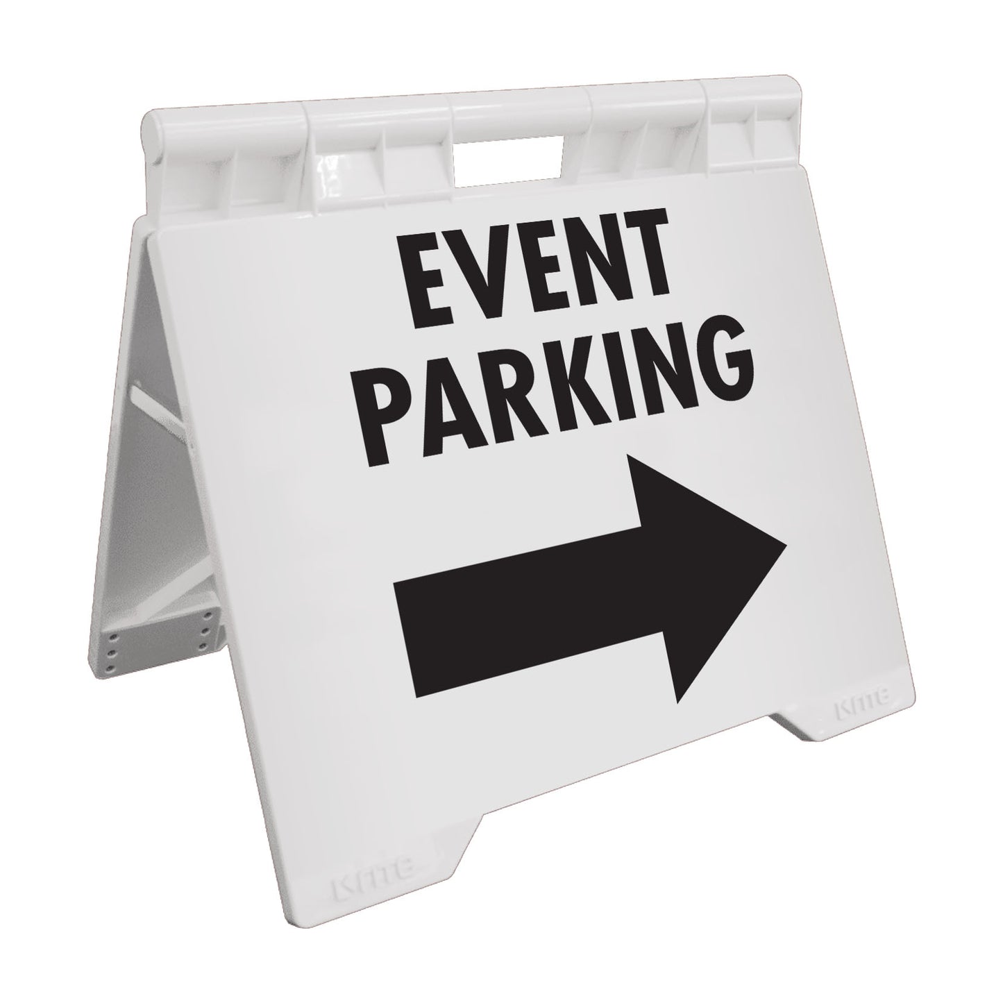 Event Parking Right Arrow - Evarite A-Frame Sign