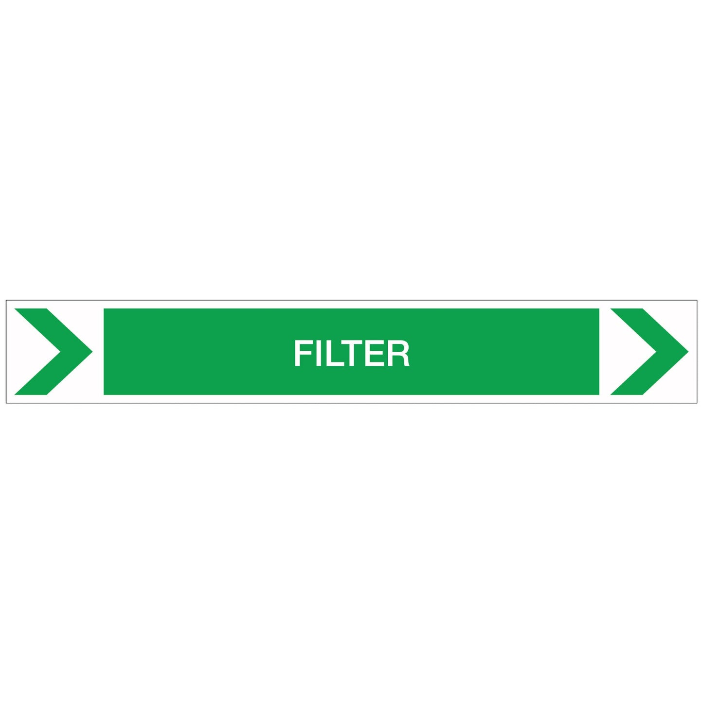 Pool/Spa - Filter (Right) - Pipe Marker Sticker