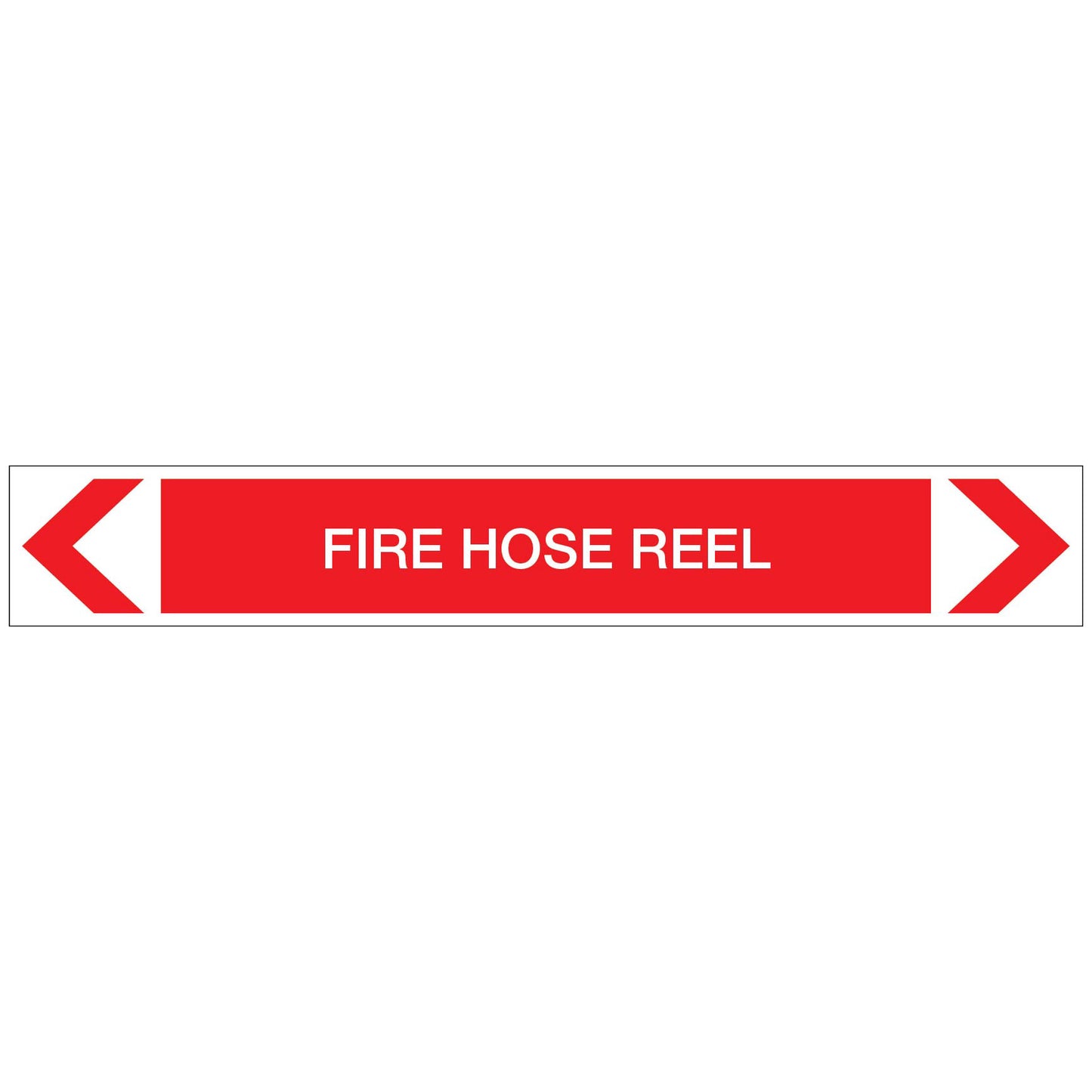 Fire Protection - Fire Hose Reel - Pipe Marker Sticker