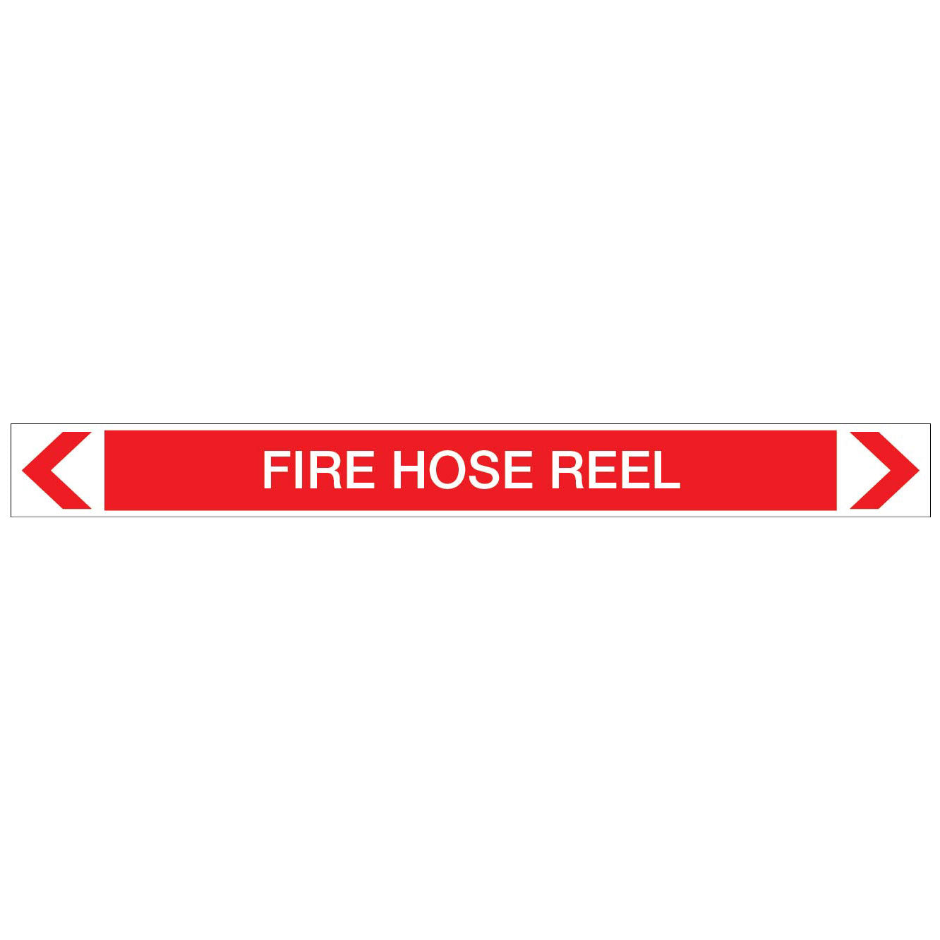 Fire Protection - Fire Hose Reel - Pipe Marker Sticker