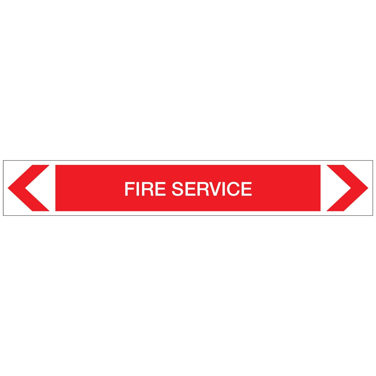 Fire Protection - Fire Service - Pipe Marker Sticker