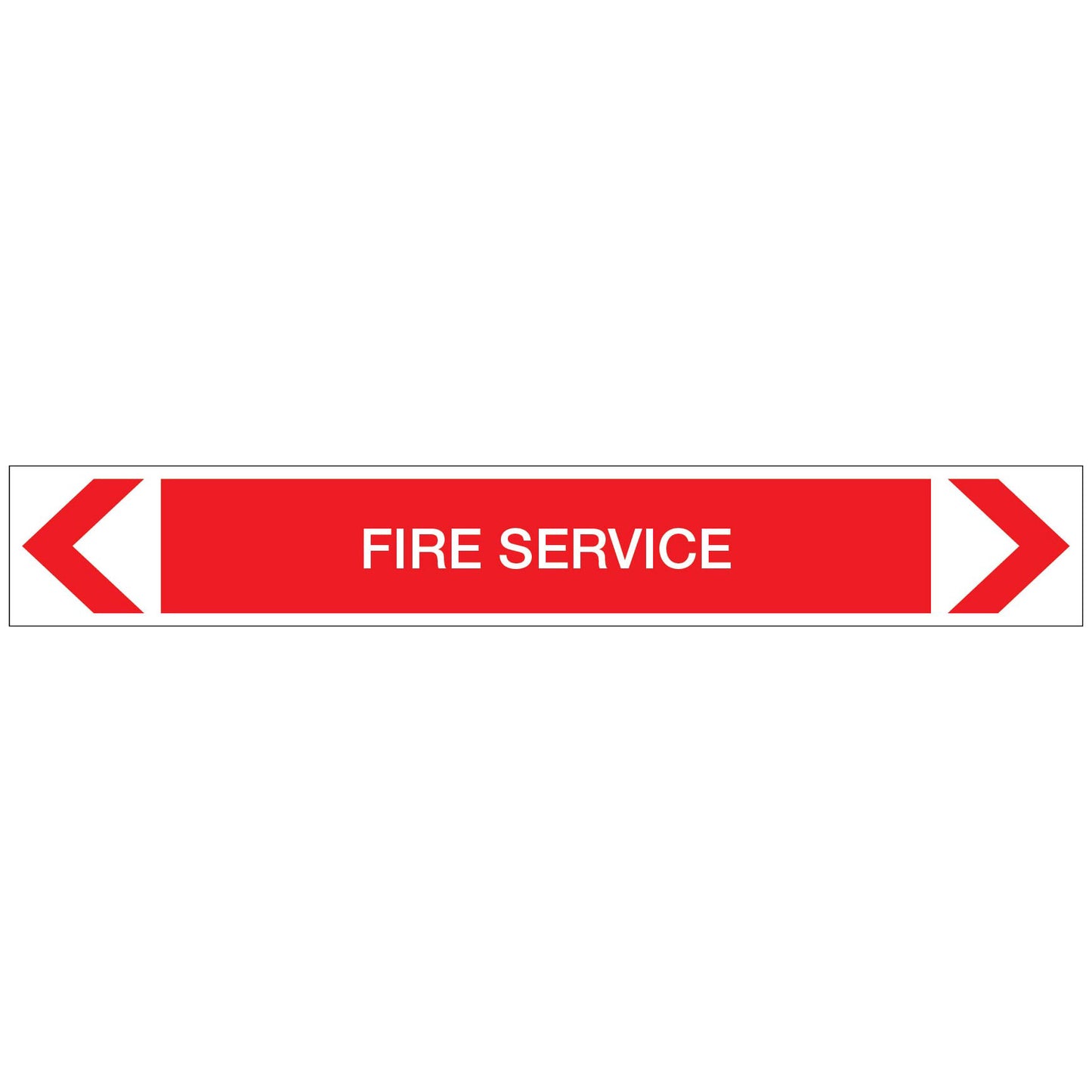 Fire Protection - Fire Service - Pipe Marker Sticker