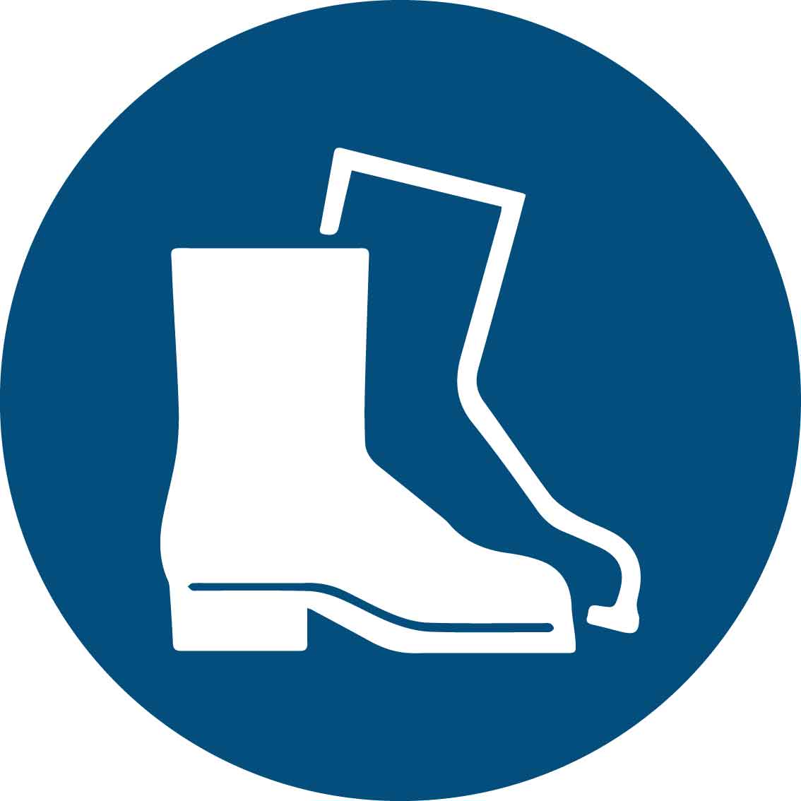 Foot Protection Decal