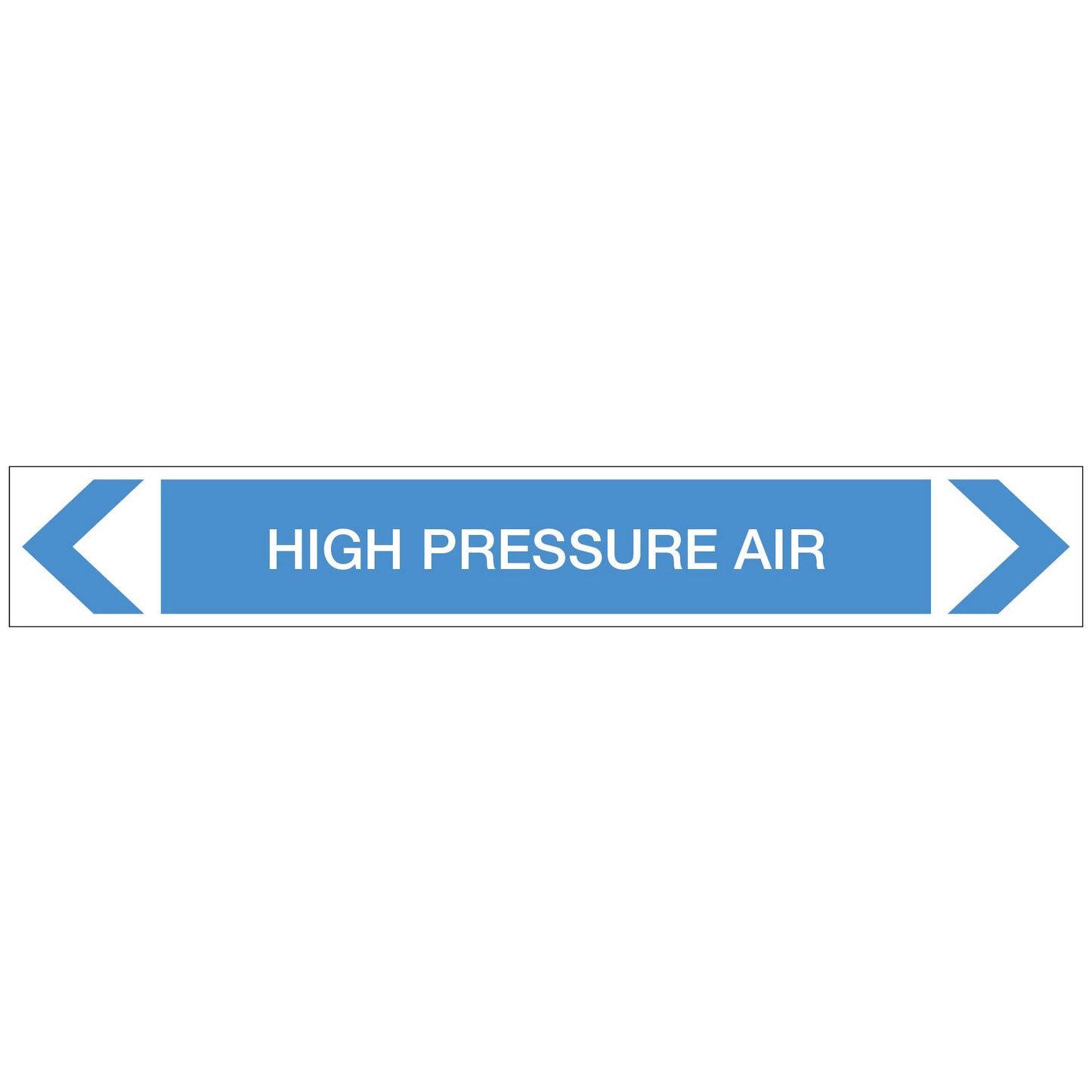 Air - High Pressure Air - Pipe Marker Sticker
