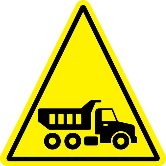 Heavy Vehicle (Triangle) Decal
