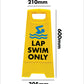 Yellow A-Frame - Lap Swim Only