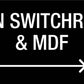 Main Switchroom & MDF Right Arrow - Statutory Sign