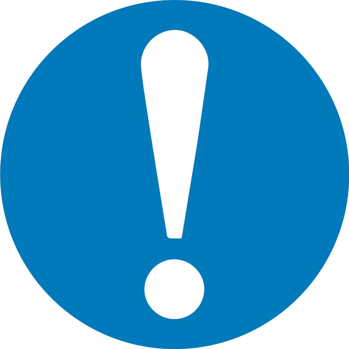 Mandatory Instruction Decal