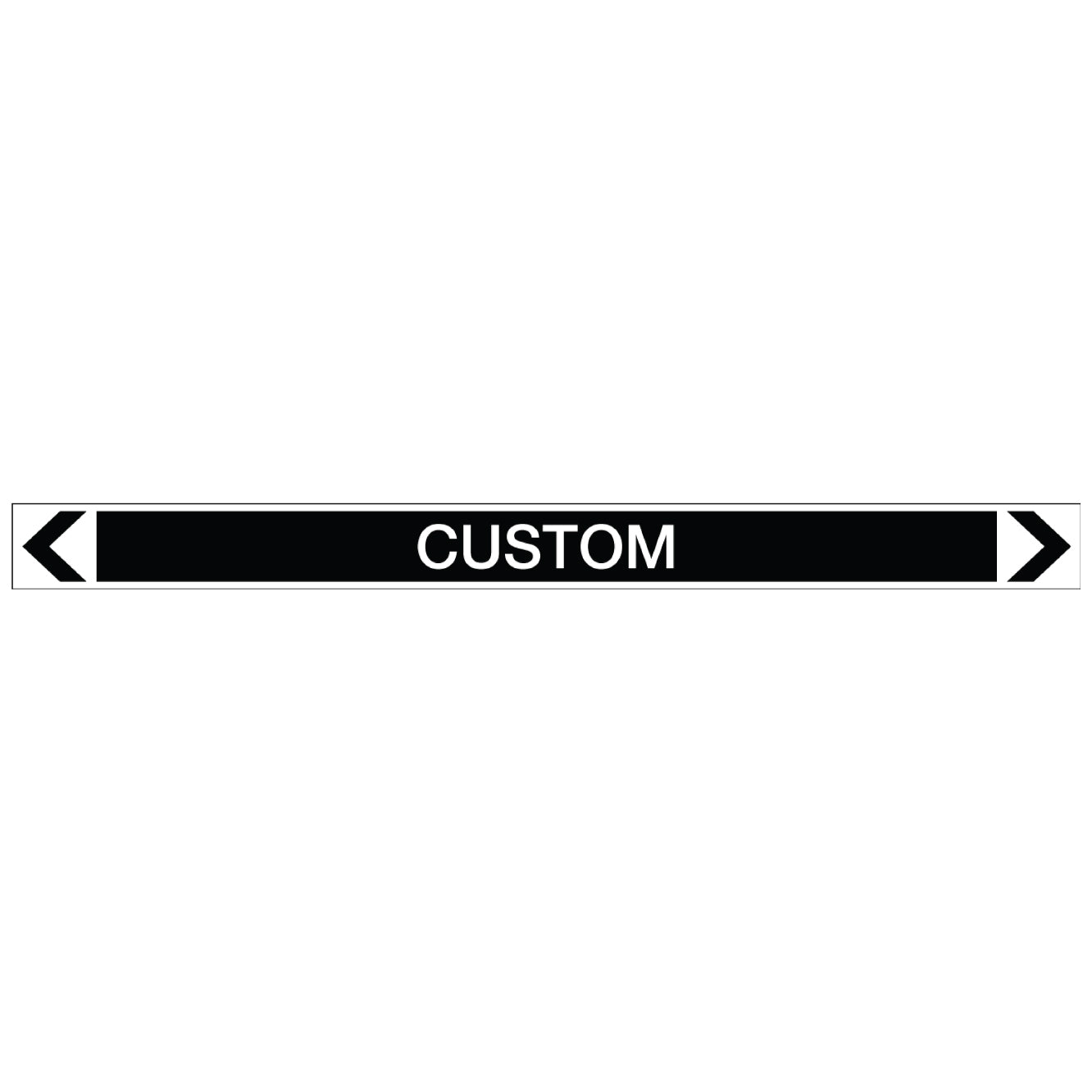 Miscellaneous - Custom - Pipe Marker Sticker