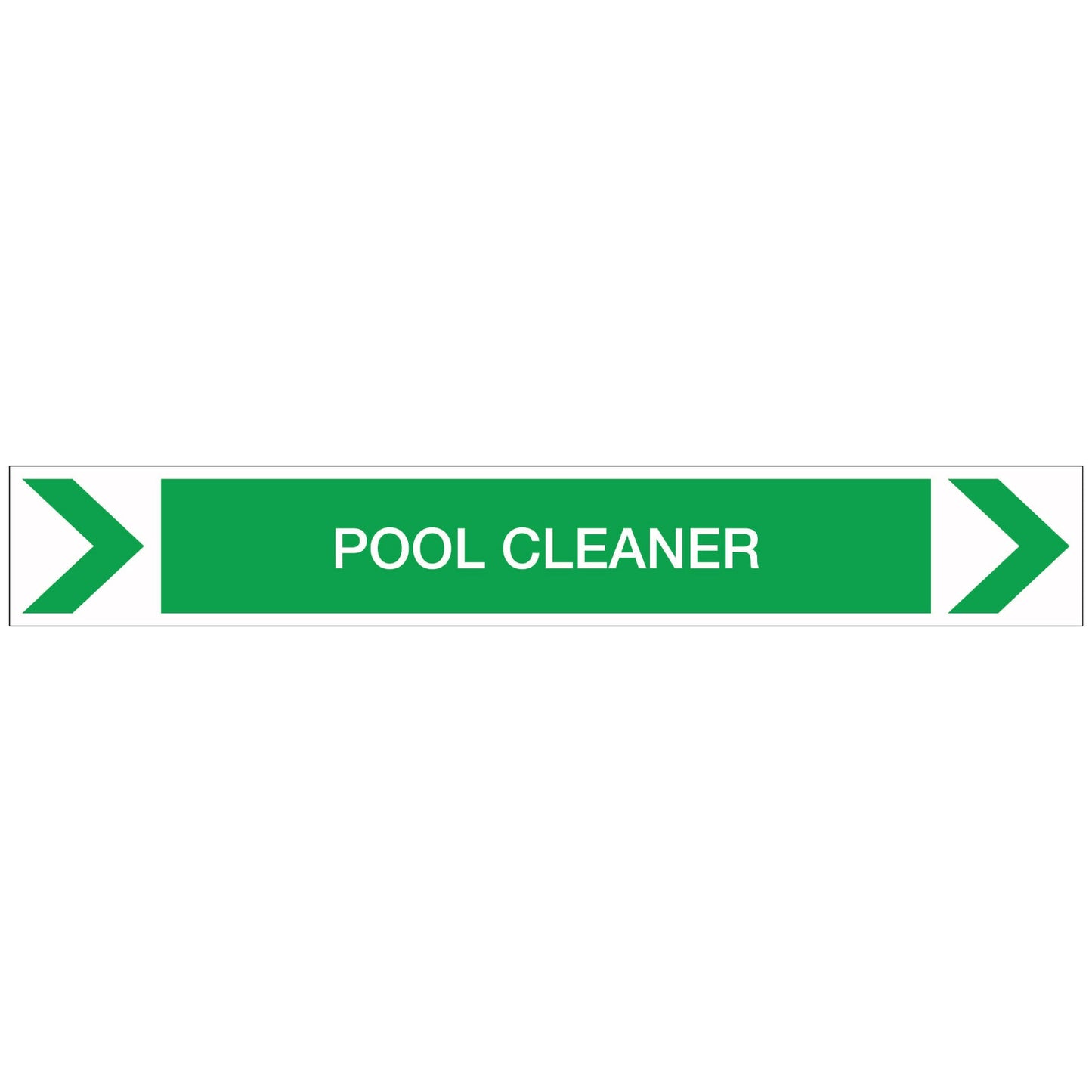 Pool/Spa - Pool Cleaner (Right) - Pipe Marker Sticker