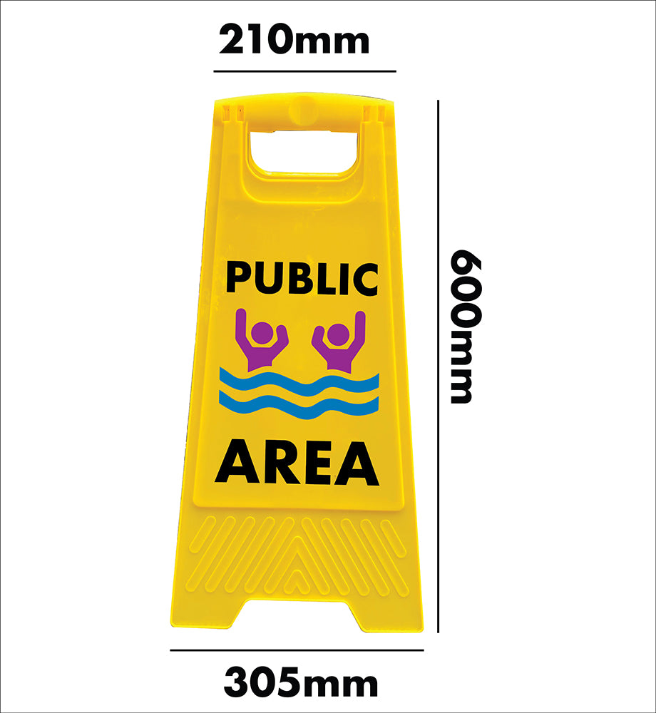 Yellow A-Frame - Public Area