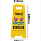 Yellow A-Frame - Public Exercise
