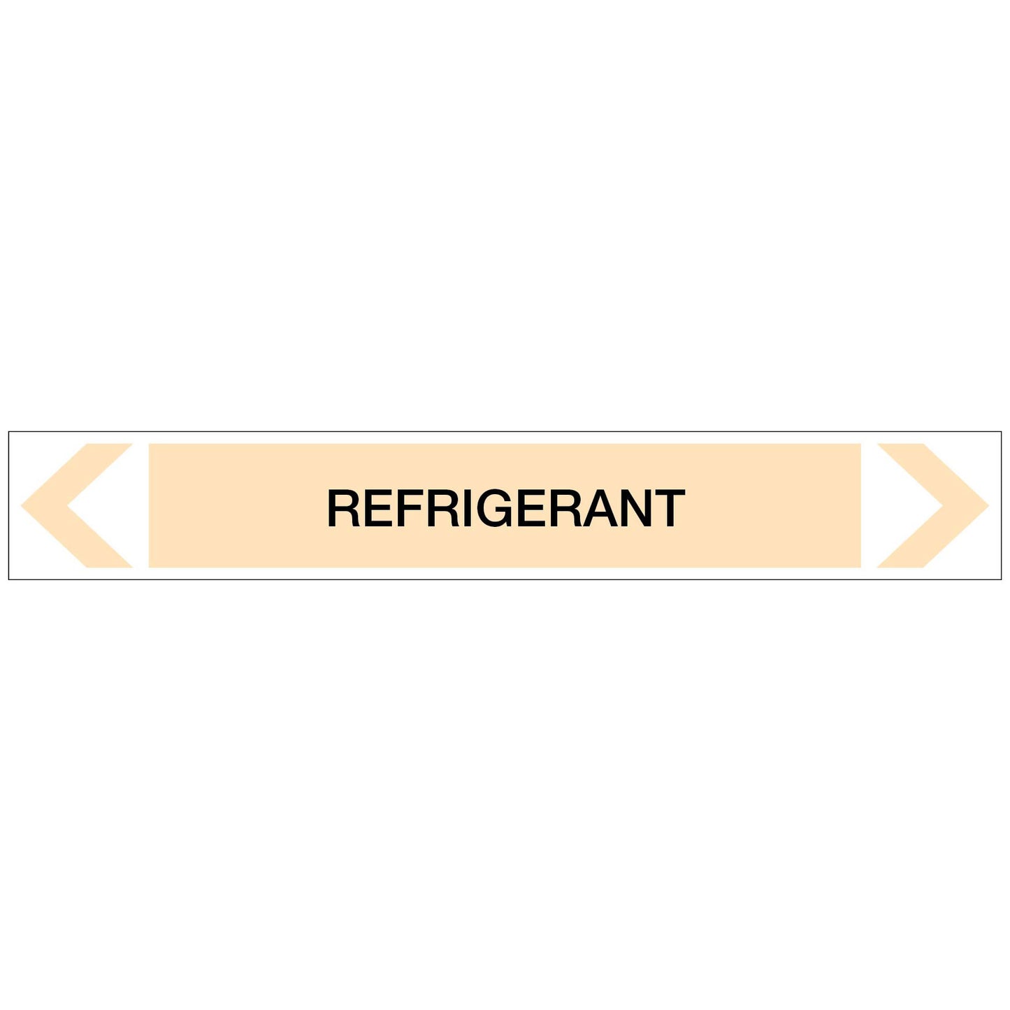 Gases - Refrigerant - Pipe Marker Sticker