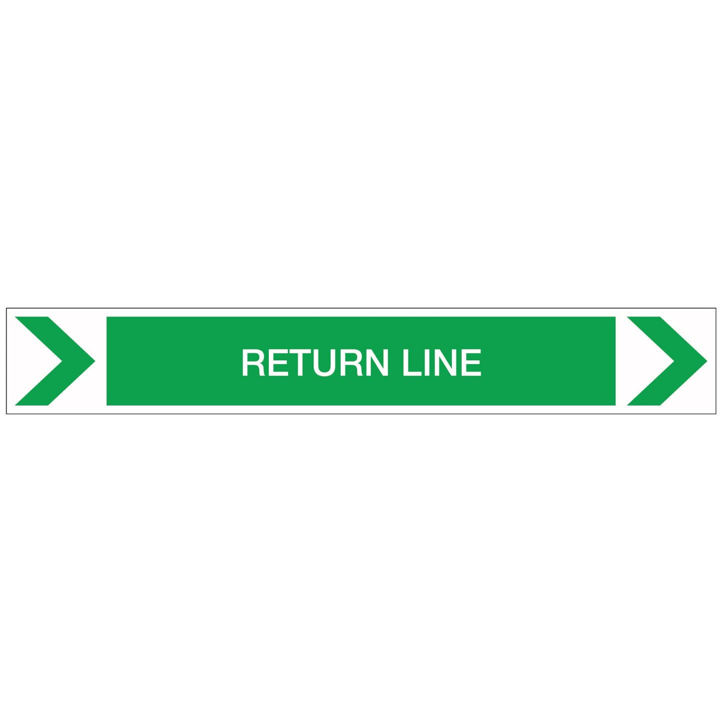 Pool/Spa - Return Line (Right) - Pipe Marker Sticker