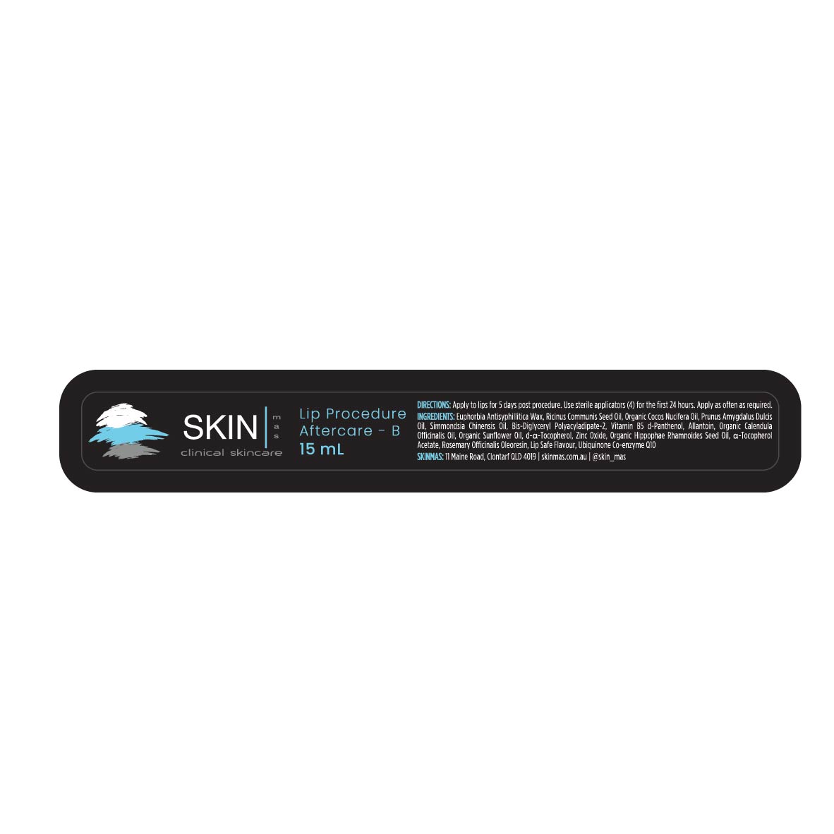 SM Lip Procedure Aftercare Label Type 12