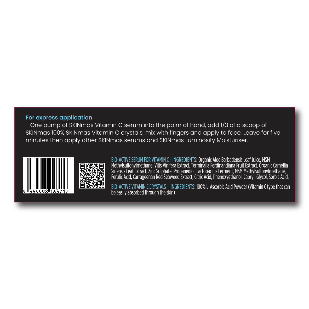 SM Pillow Box Vitamin C Sticker