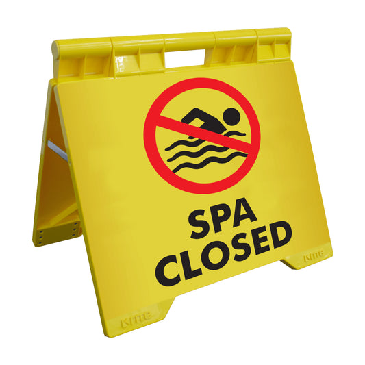 Spa Closed (Icon) - Evarite A-Frame Sign
