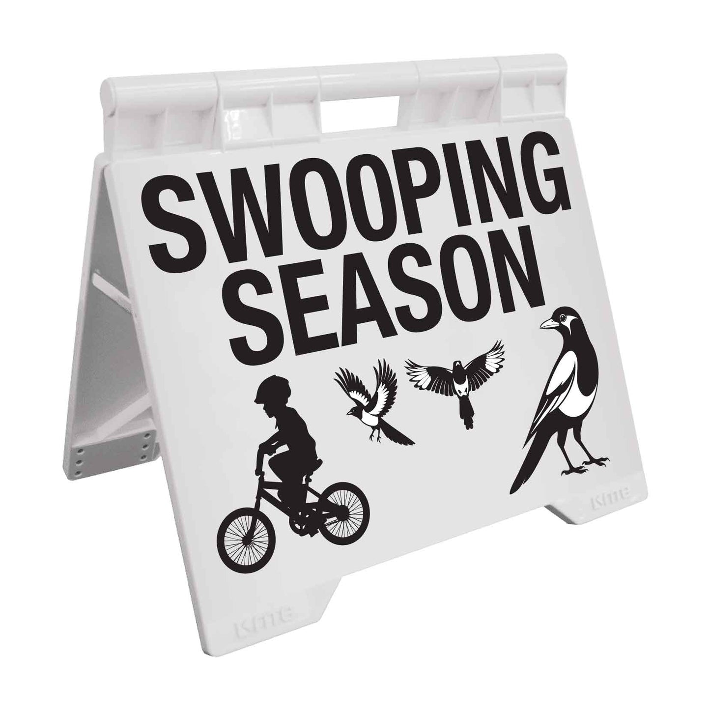 Swooping Season - Evarite A-Frame Sign