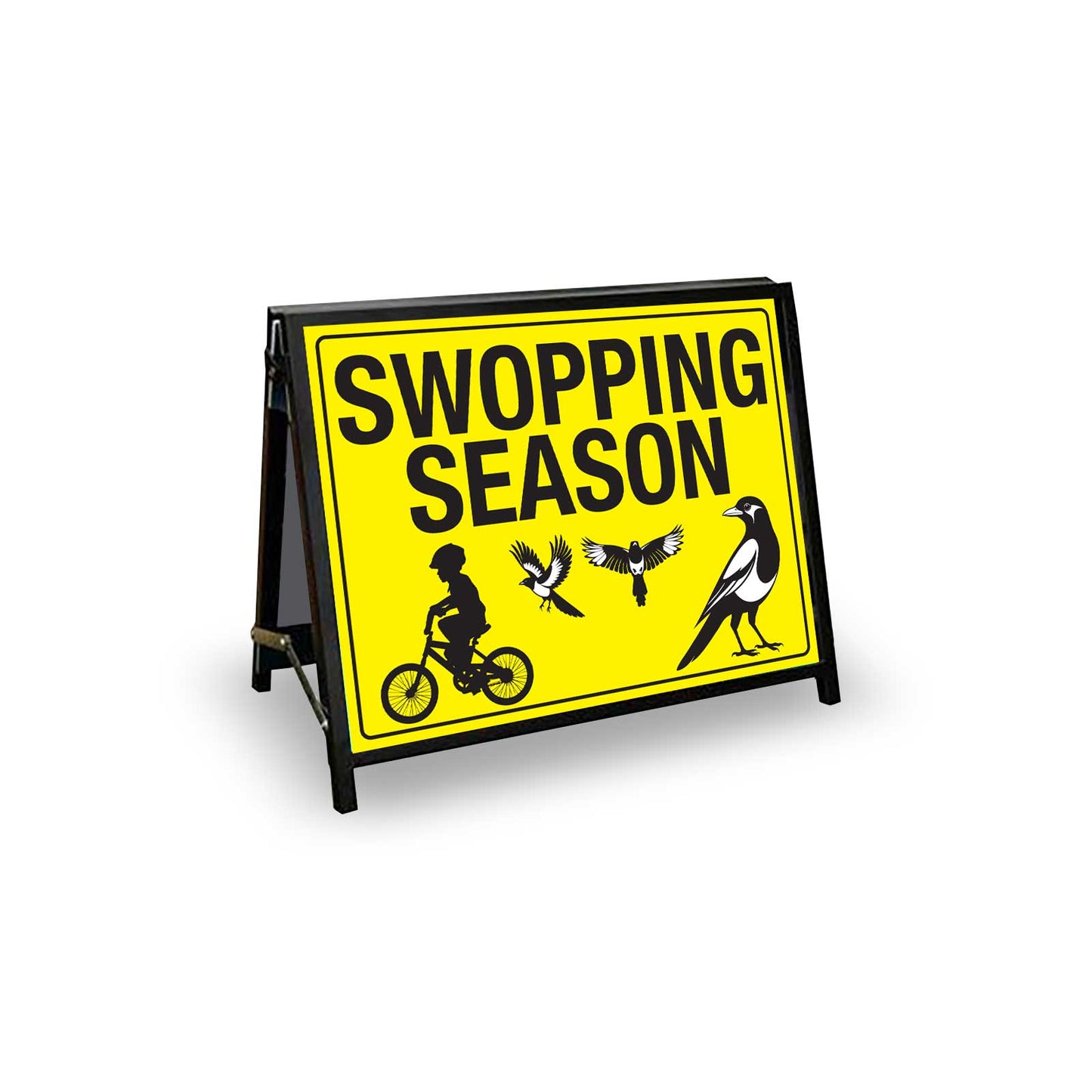 A-Frame Landscape Black - Swooping Season