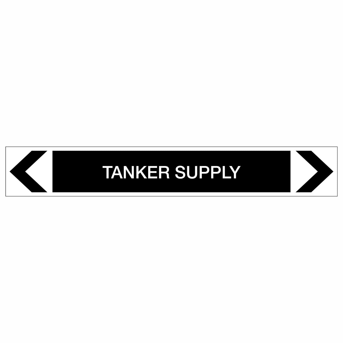Miscellaneous - Tanker Supply - Pipe Marker Sticker