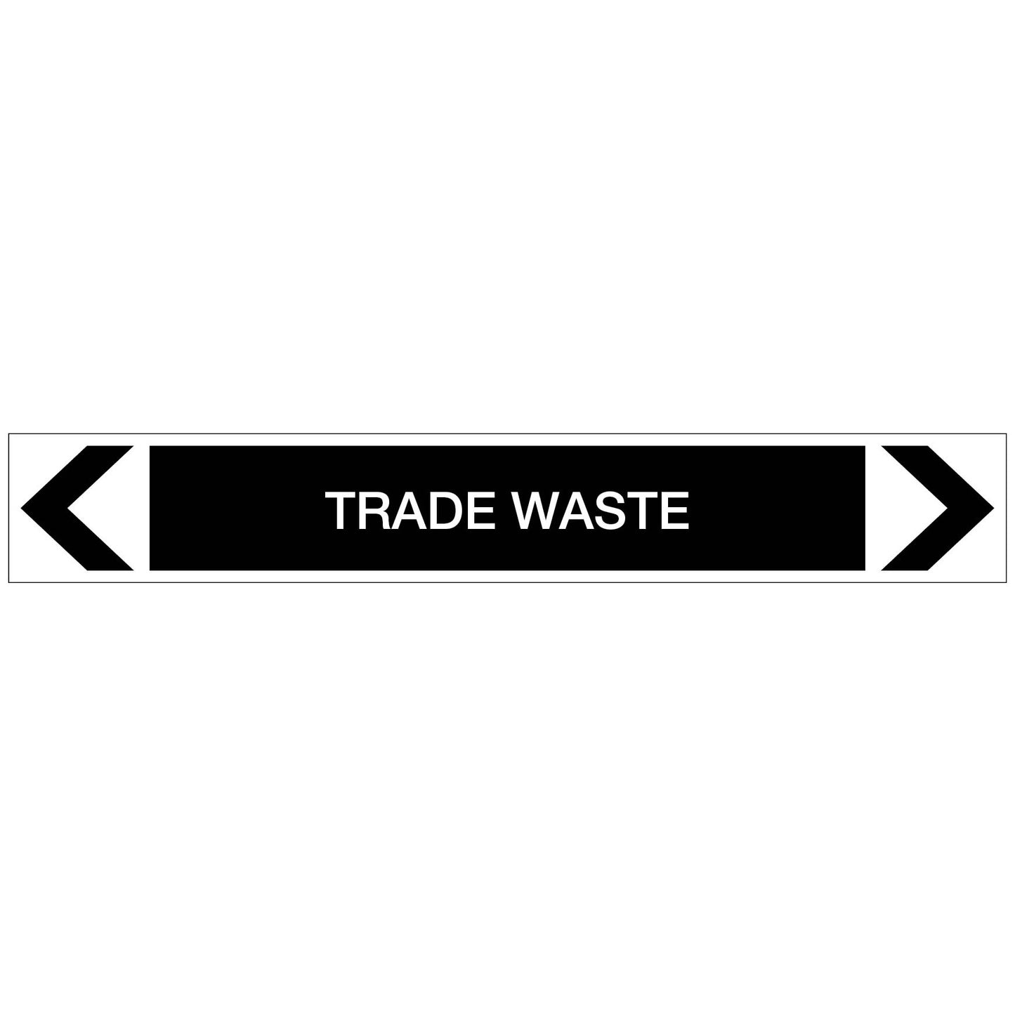 Miscellaneous - Trade Waste - Pipe Marker Sticker