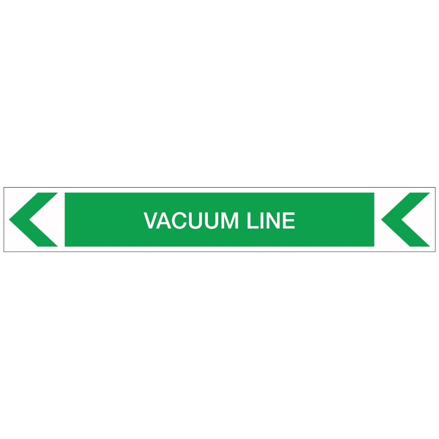 Pool/Spa - Vacuum Line (Left) - Pipe Marker Sticker