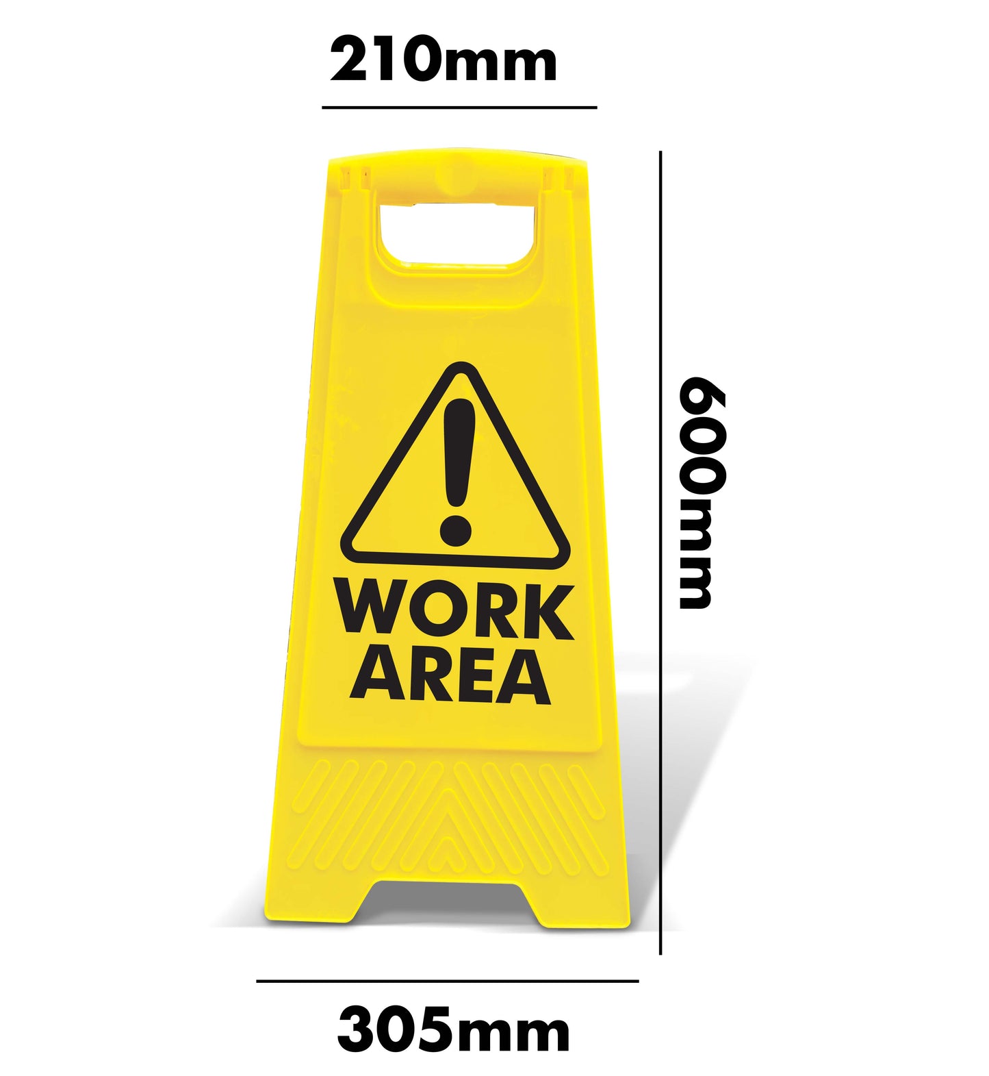 Yellow A-Frame - Work Area