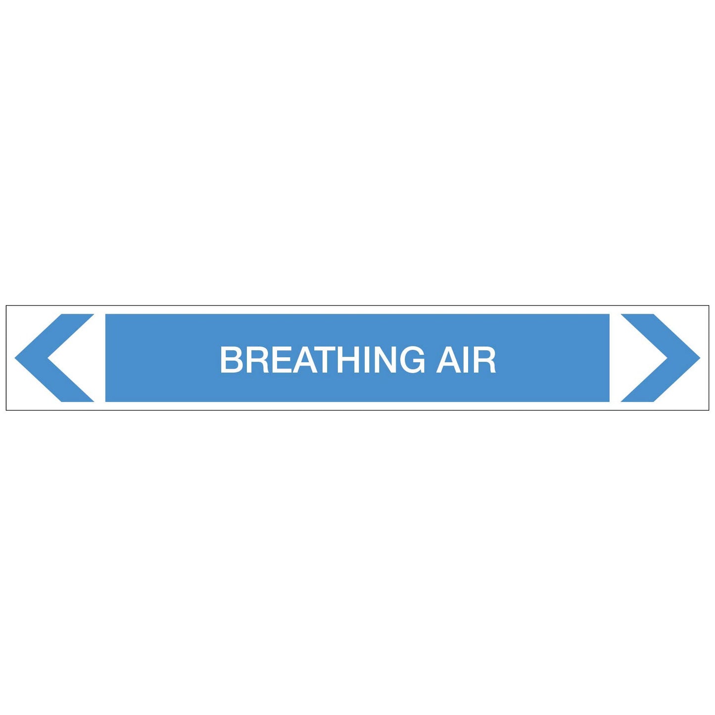 Air - Breathing Air - Pipe Marker Sticker - New Signs