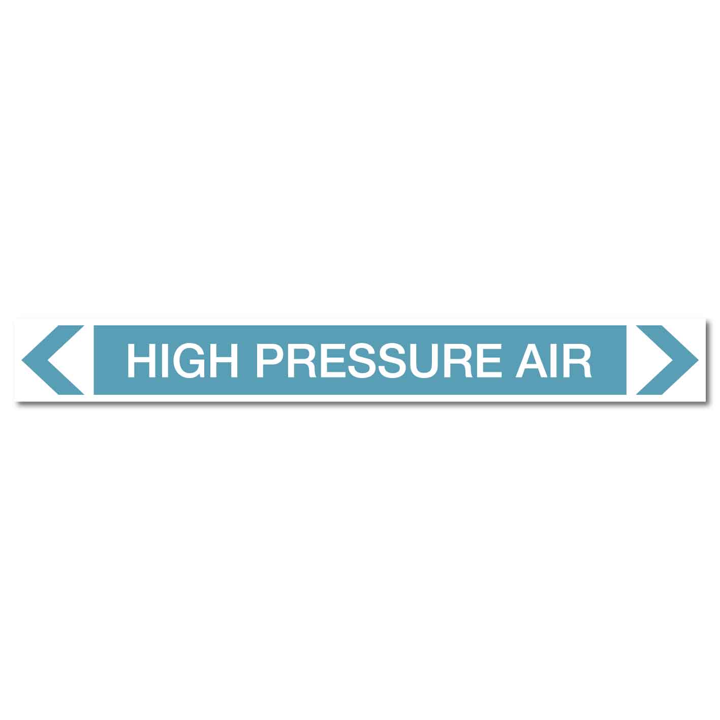 Air - High Pressure Air - Pipe Marker Sticker - New Signs