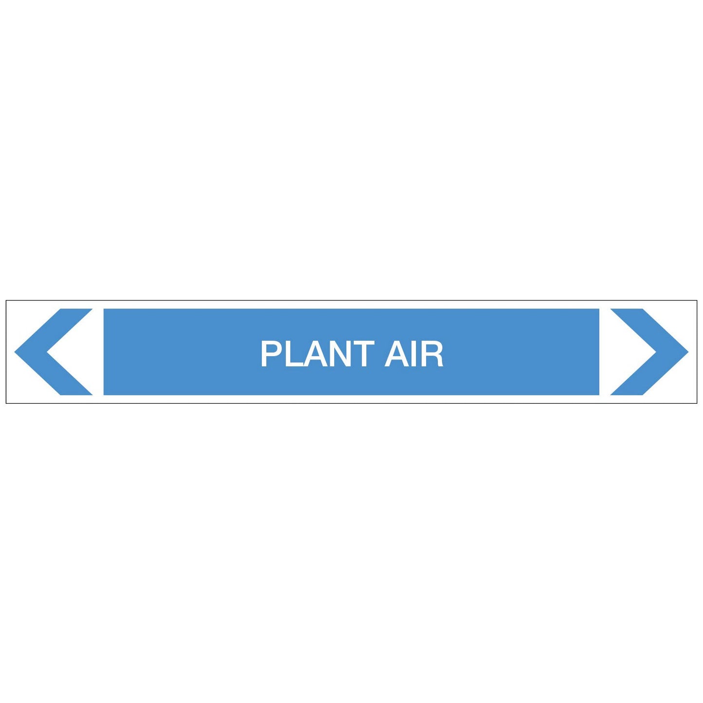 Air - Plant Air - Pipe Marker Sticker - New Signs