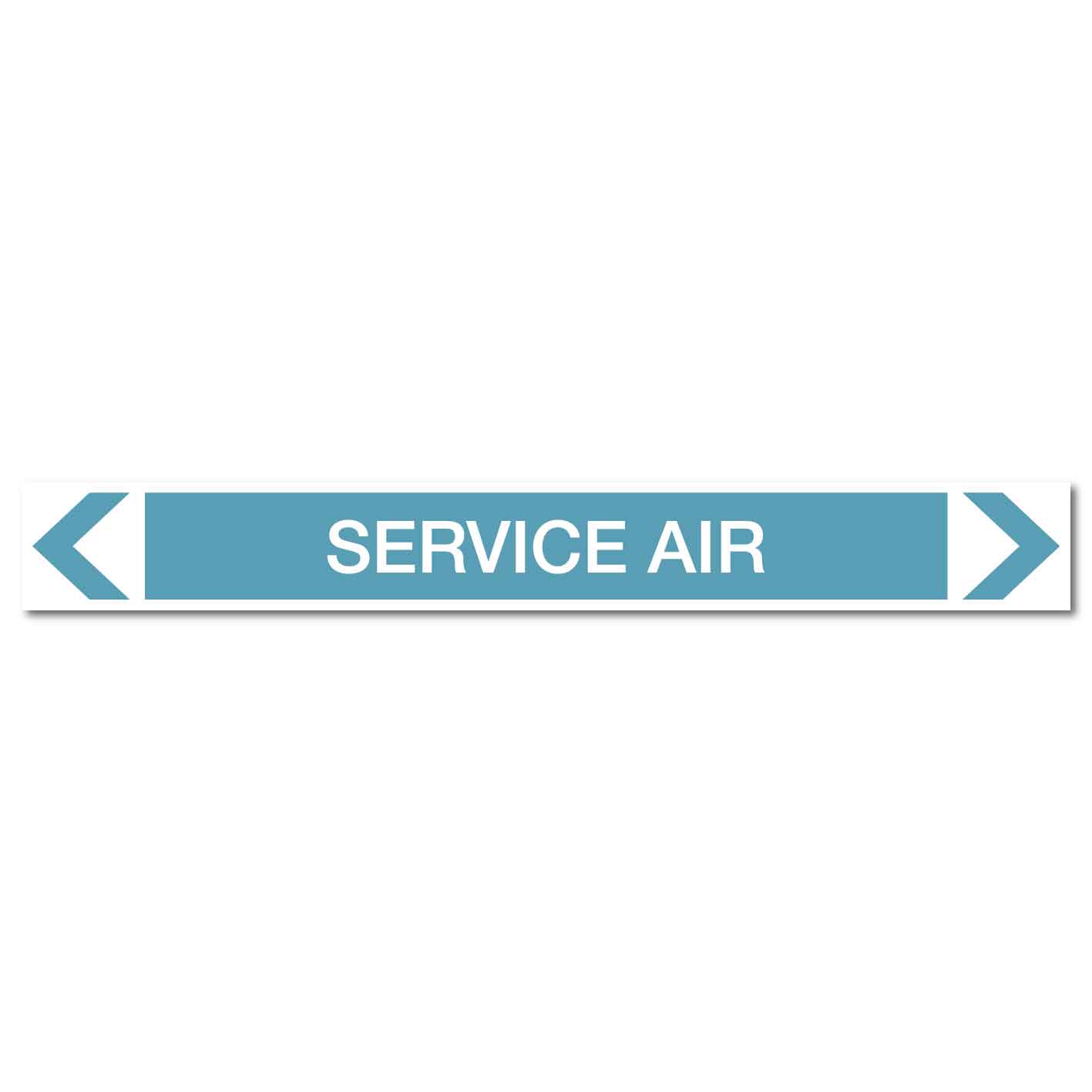 Air - Service Air - Pipe Marker Sticker - New Signs