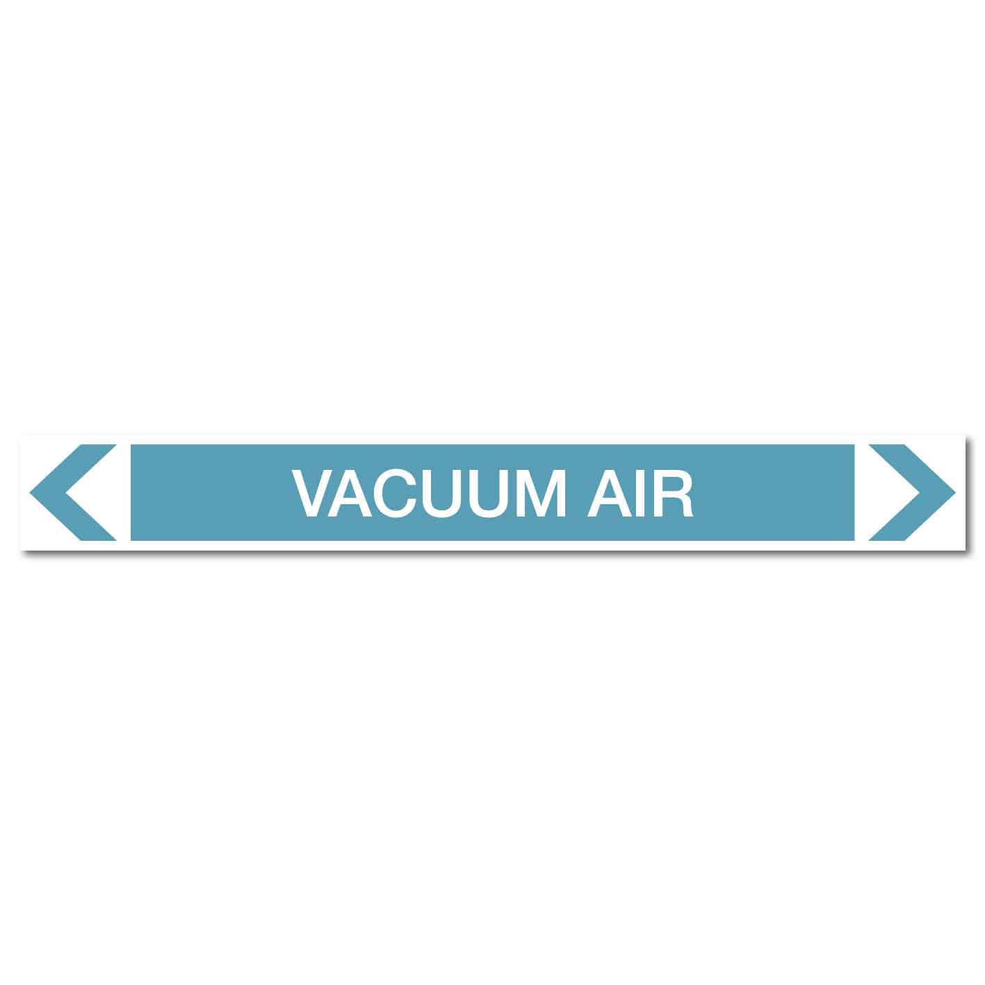 Air - Vacuum Air - Pipe Marker Sticker - New Signs