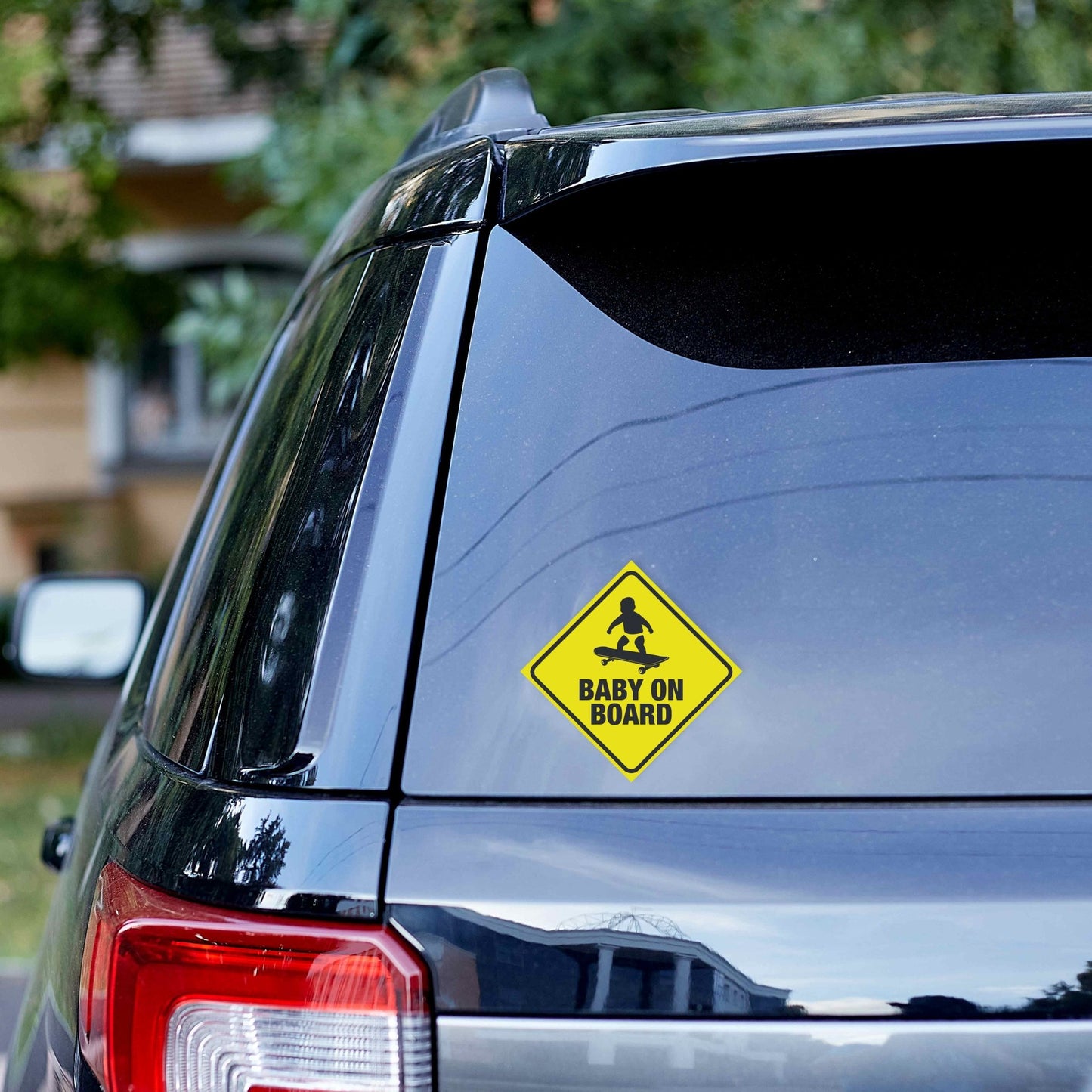 Baby On Board Nappy Vehicle Sticker - New Signs