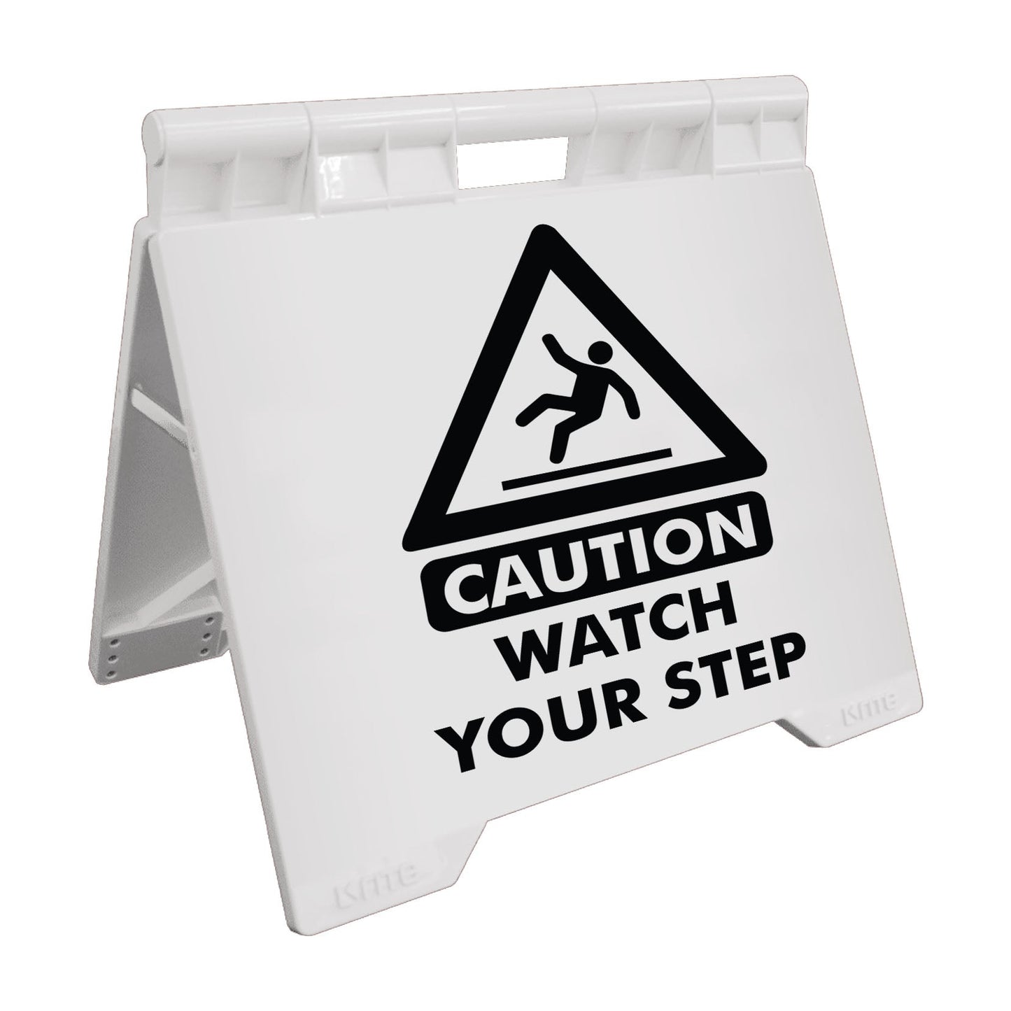 Caution Watch Your Step - Evarite A - Frame Sign - New Signs