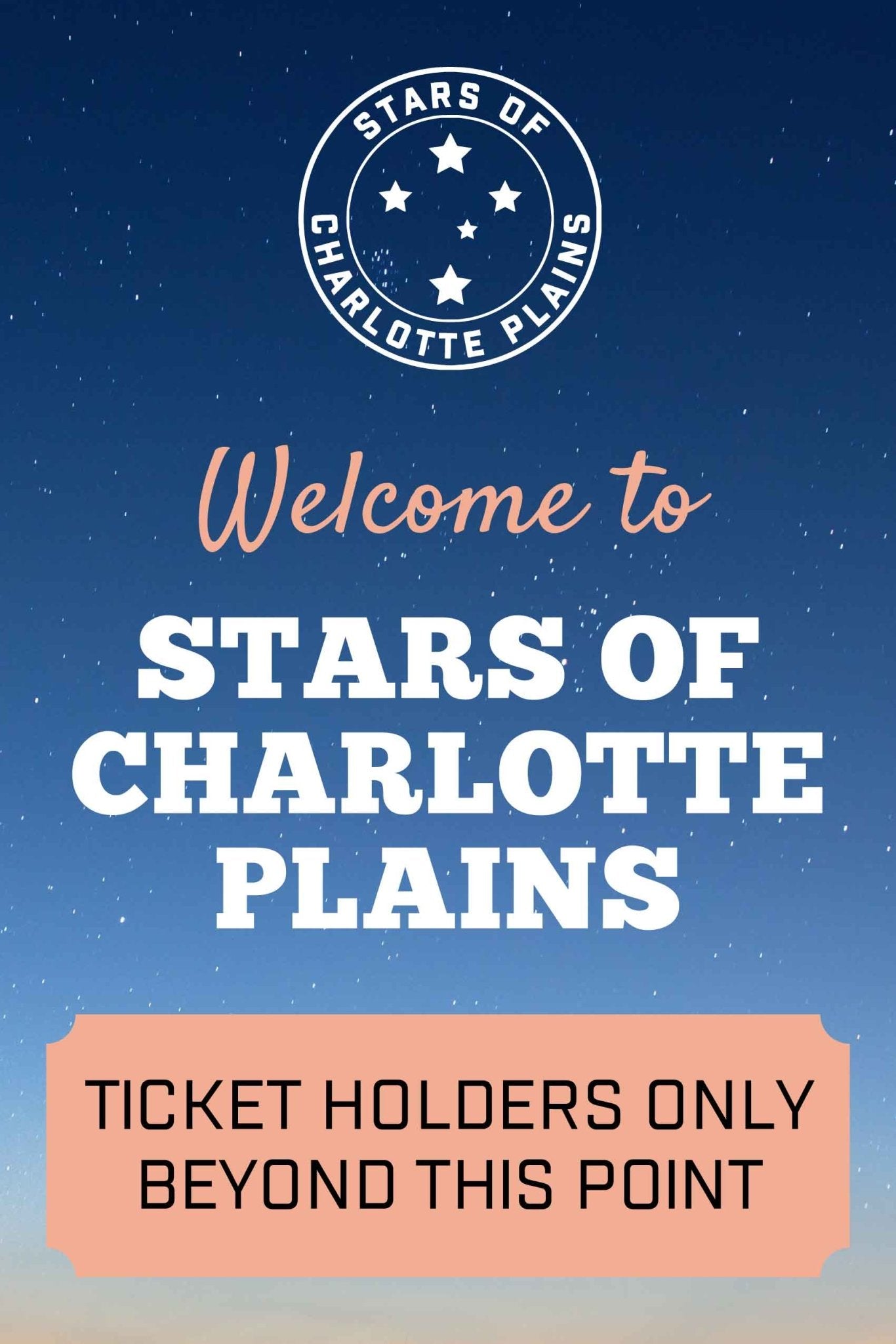 Charlotte - Stars of CP - New Signs