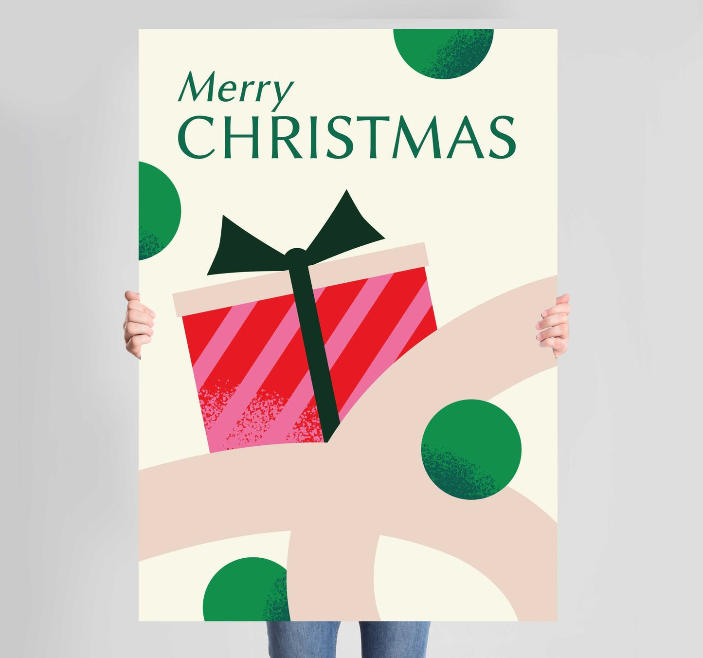 Christmas Merry Christmas Poster Wall Art Prints - New Signs