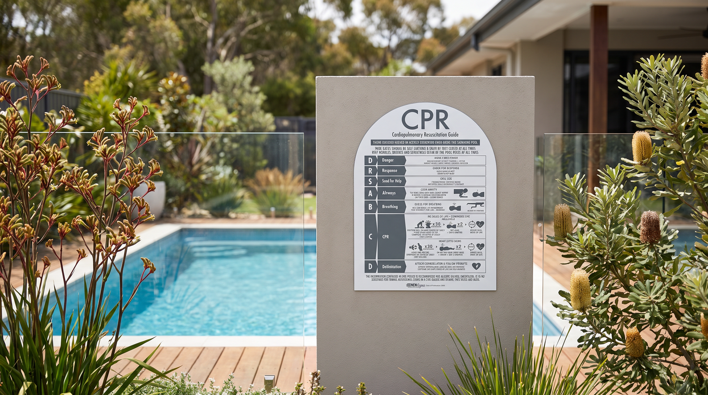 CPR Sign Arch Charcoal - New Signs