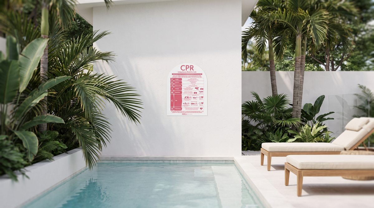 CPR Sign Arch Rose - New Signs