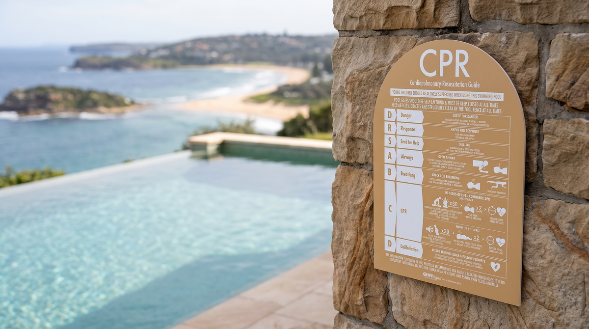 CPR Sign Arch Sand Background - New Signs