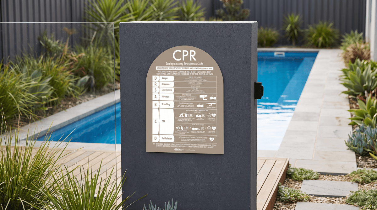 CPR Sign Arch Timber Background - New Signs