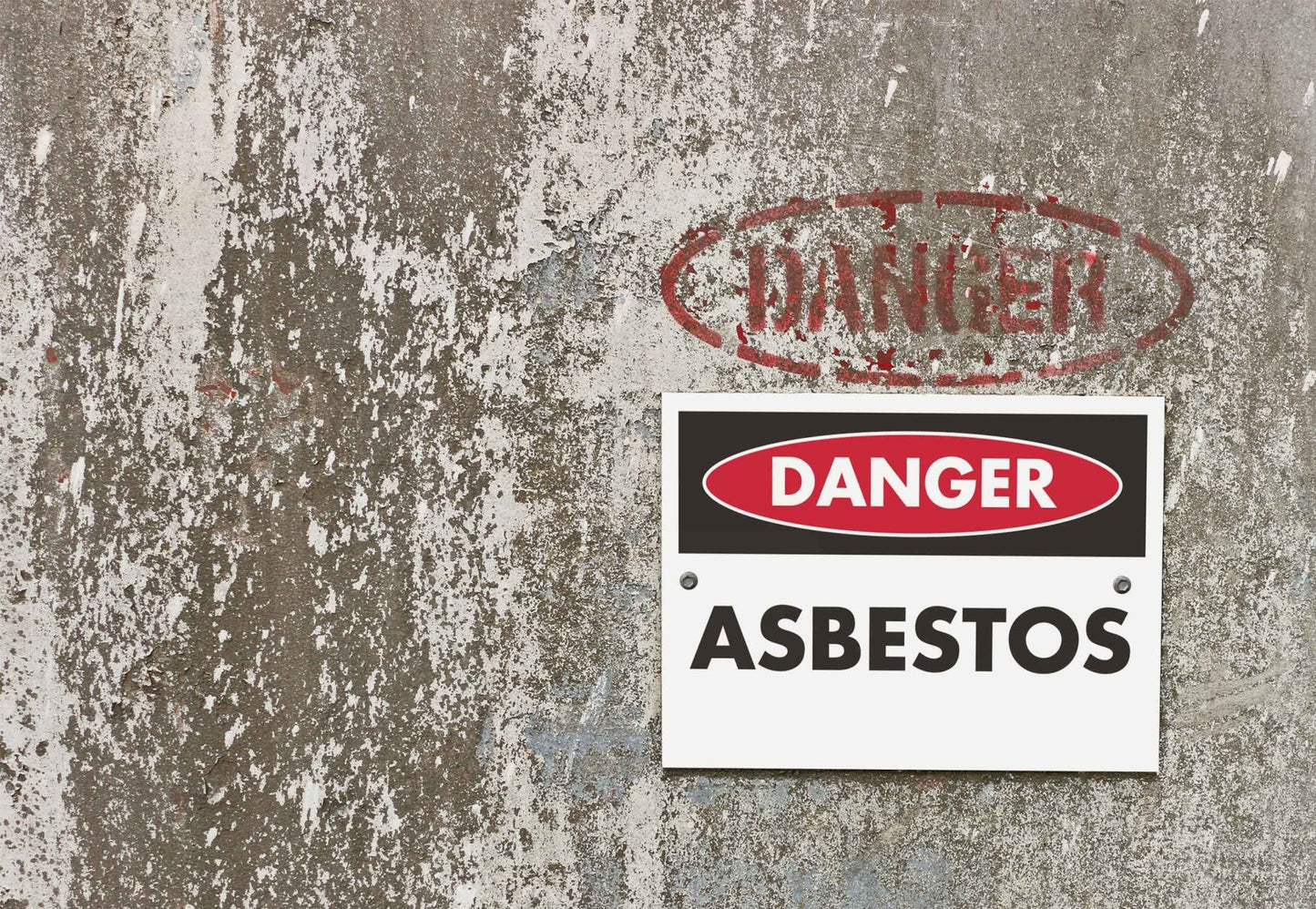 Danger Asbestos Sign - New Signs
